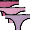 Image 7: Pack di 3 o 6 tanga o perizoma in cotone bielastico Pyrex