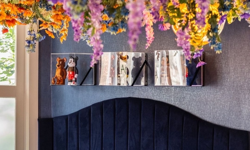 Image 3: Savor a Mezze Platter for Two or Four with Optional Glass of Wine