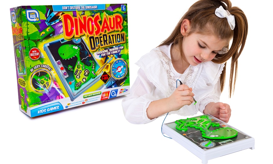 Image 1: One or Two Dinosaur Operation Games