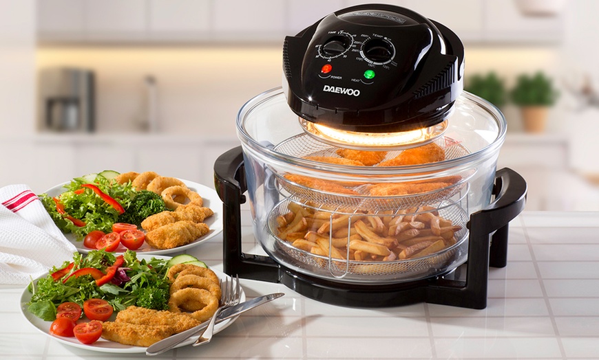 Image 1: Daewoo Halogen Air-Fryer Oven