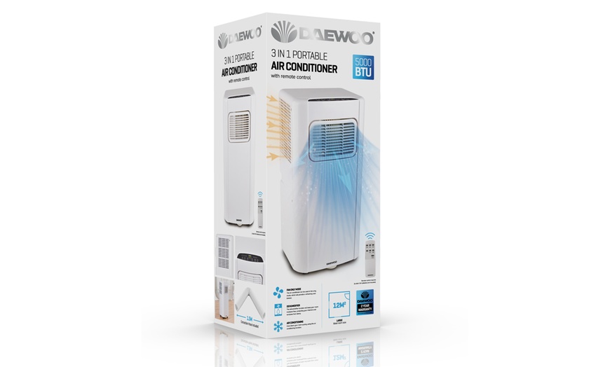 Image 18: Daewoo Portable Three-in-One Air Conditioner