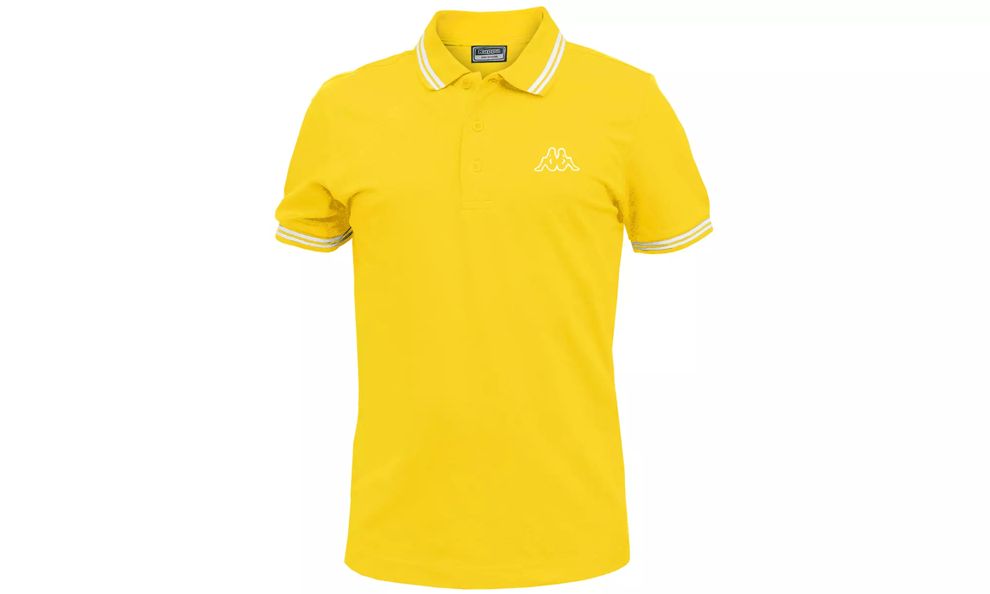 Polo da uomo Kappa in 100% cotone piquet