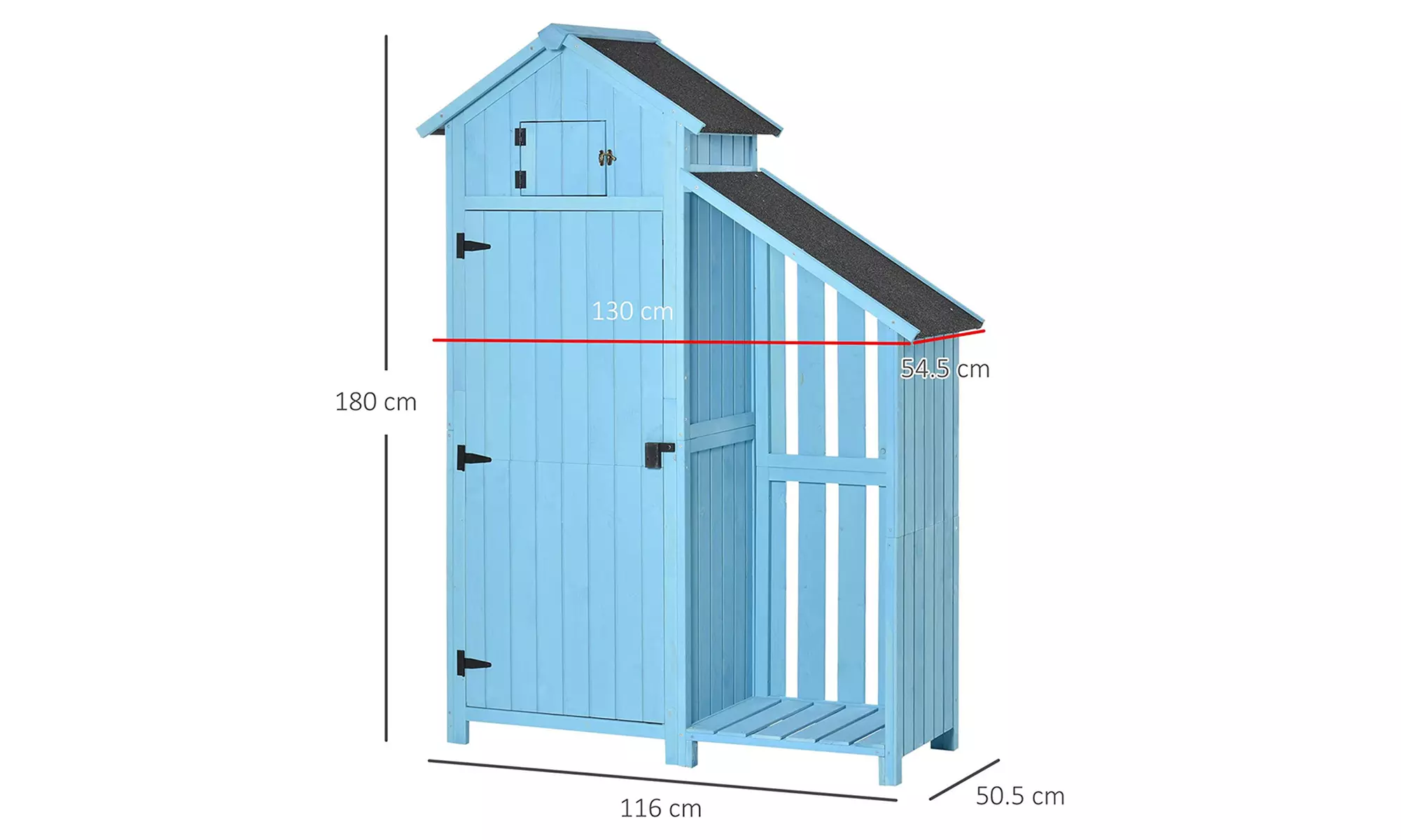 Outsunny Tall Sheds