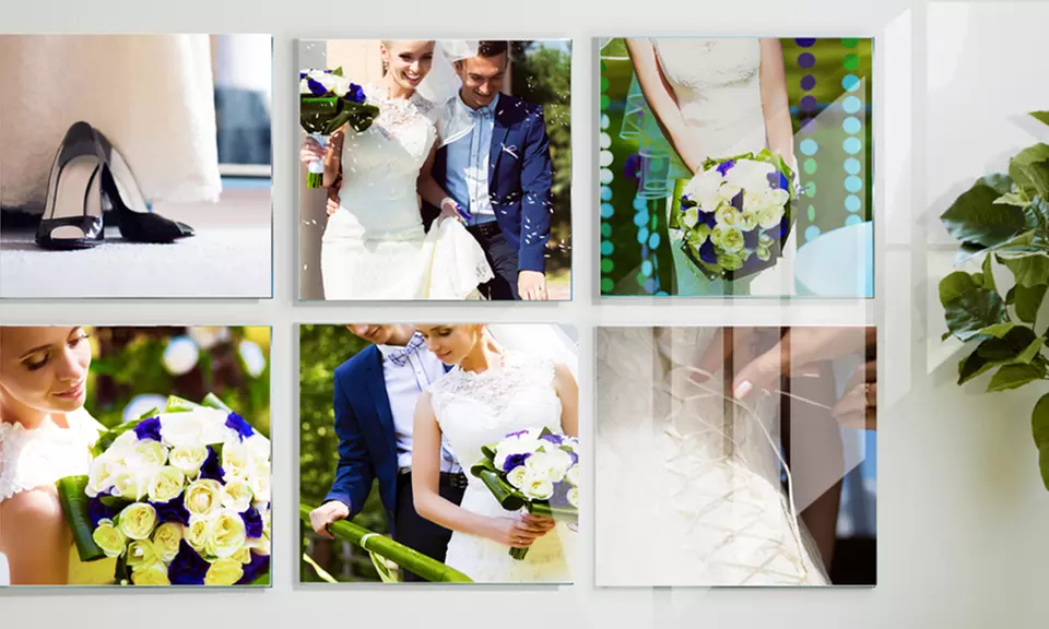 Custom Print 10x10 Gallery Wrapped Canvas Collages from Pixtac (4, 6, or 9-Count) - Primary Image