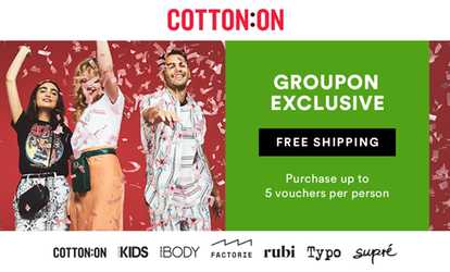 Cotton On & Co: $35 Credit + FREE SHIPPING