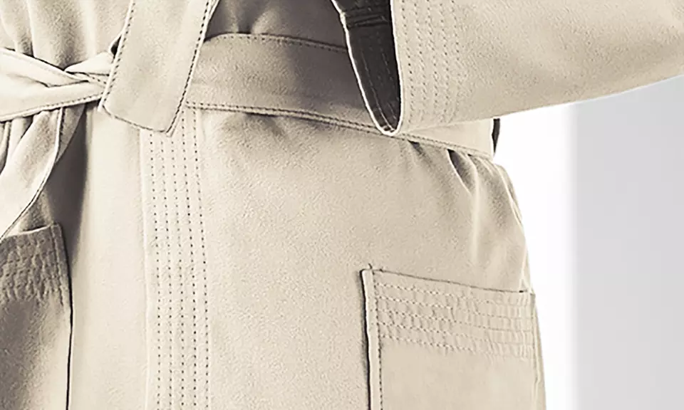 Accappatoio in microfibra con trattamento super assorbente