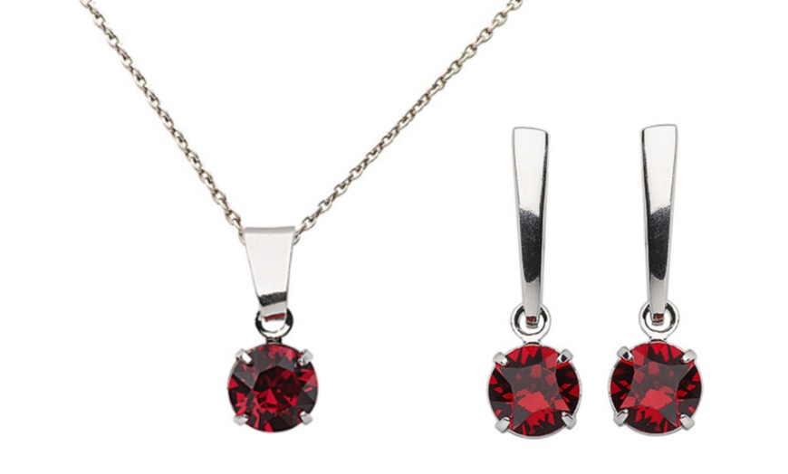 Image 2: Conjunto de joyas de cristal Swarovski Edición Limitada