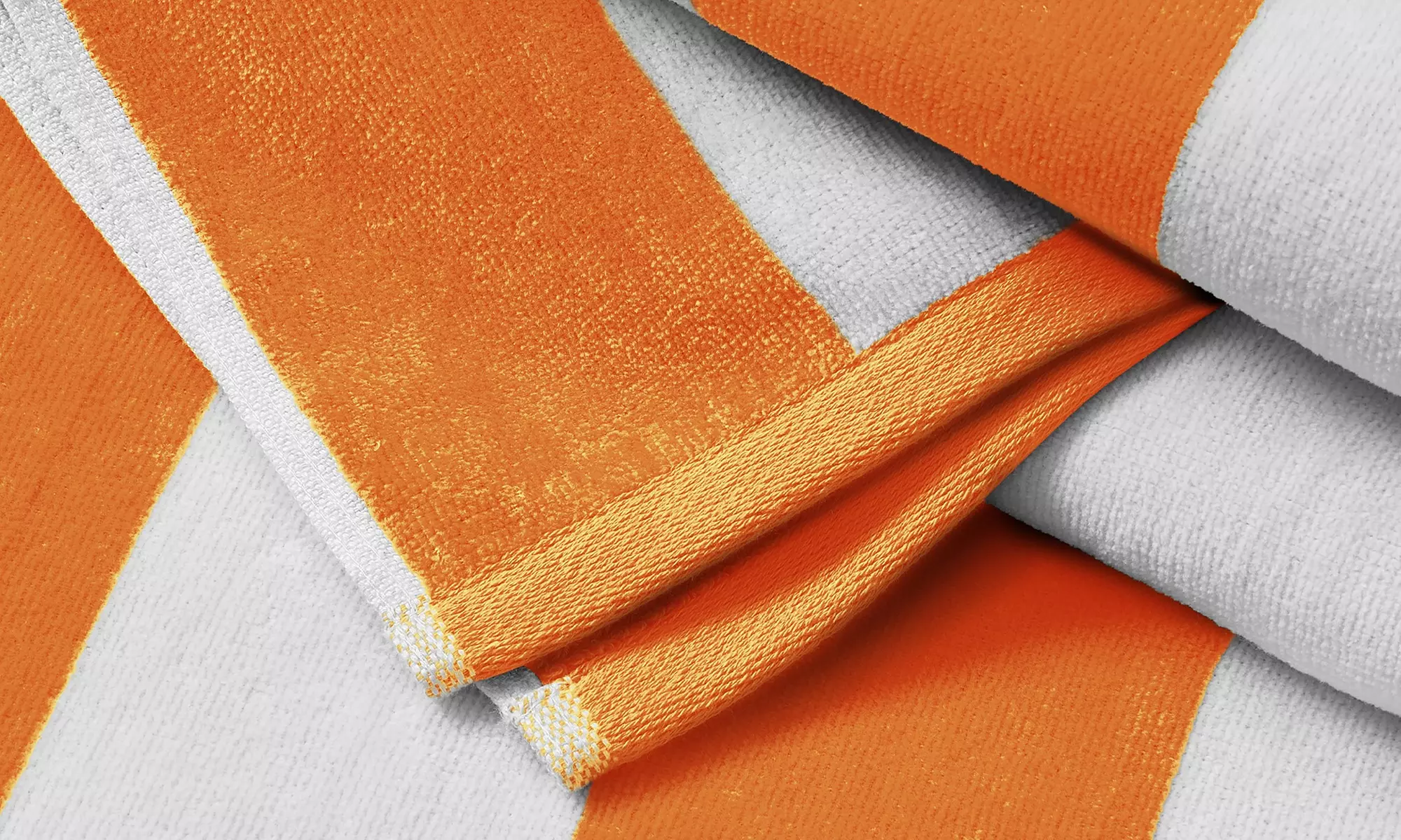 FreshFolds Four Pack Cotton Velour Beach Towels