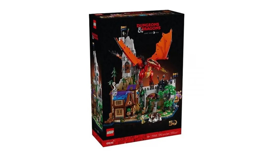 Image 2: Lego Ideas Dungeons and Dragons: The Legend of the Red Dragon