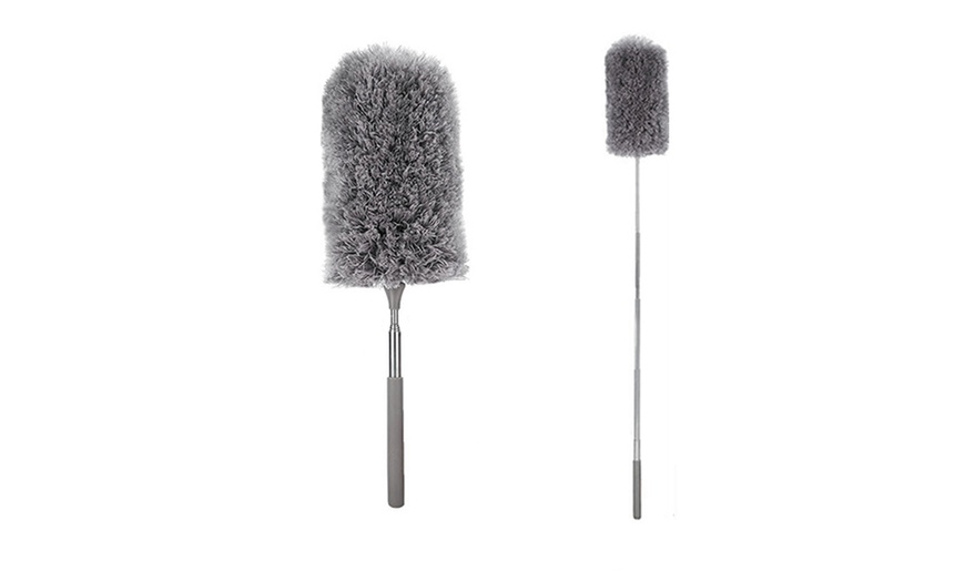 Image 12: Retractable Microfiber Duster