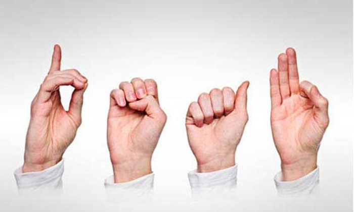 Curso online: lengua de signos