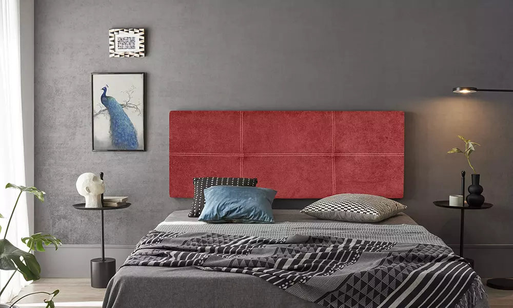 Cabecero Dalia tapizado en tela nido antimanchas Acualine