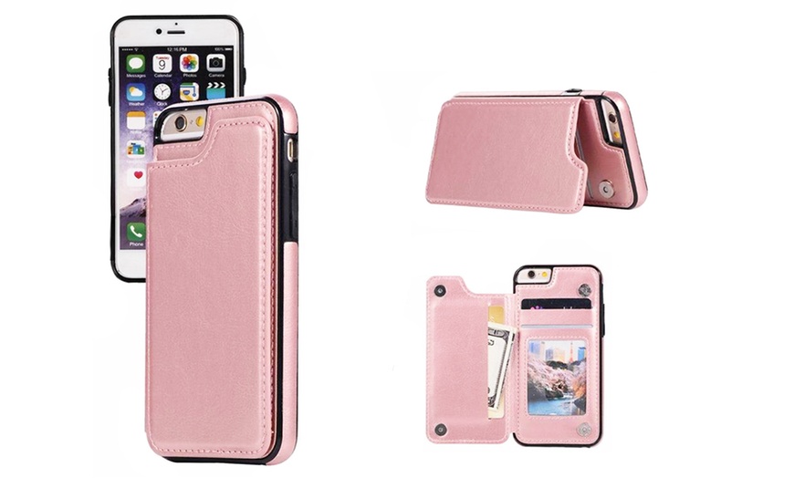 Image 7: Leren iPhone-hoes