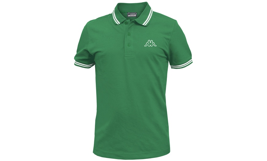 Image 11: Polo da uomo Kappa in 100% cotone piquet