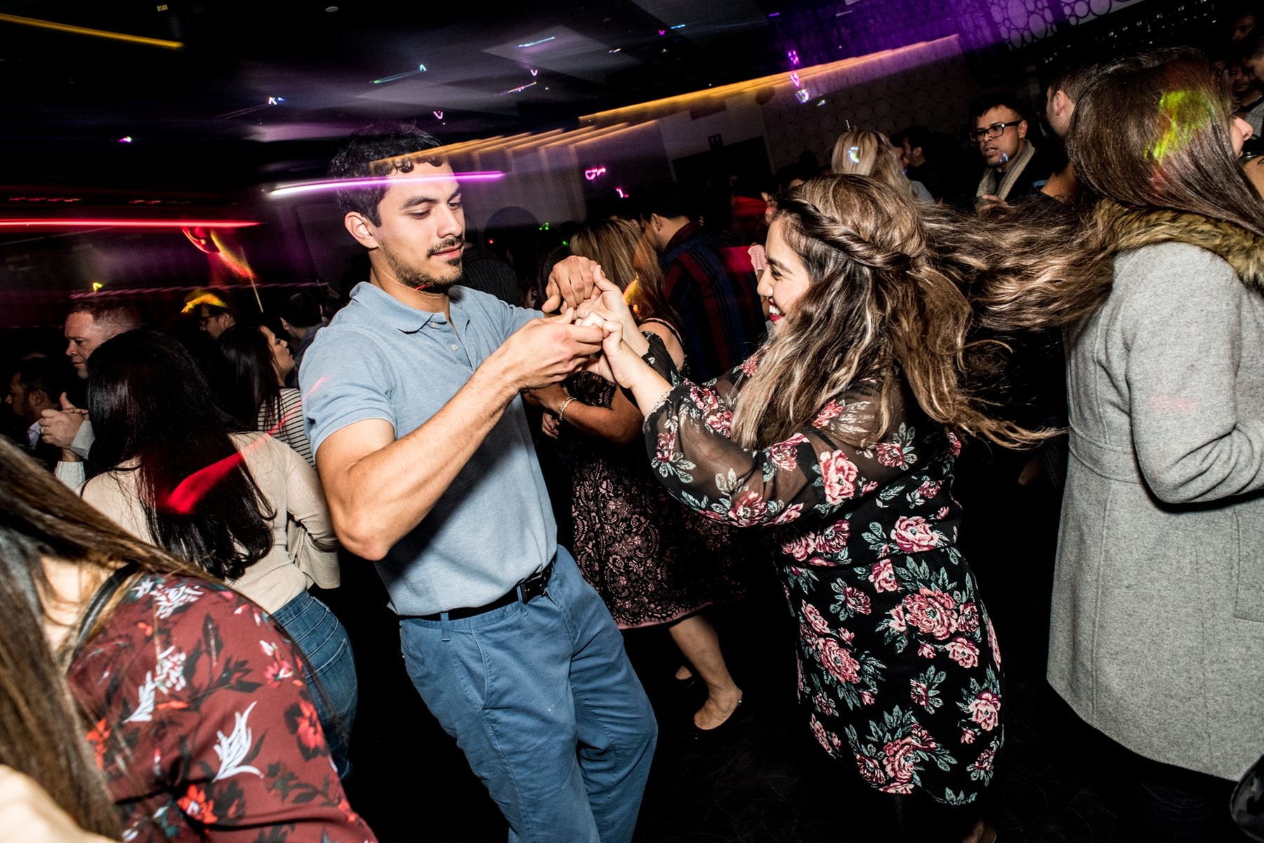 Experience Vegas' Latin Nightlife with VIP Club Entry and Party Bus