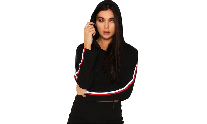 Image 4: Side Stripe Tracksuit 