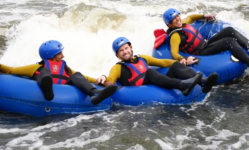 Image 5: White Water Tubing at National Water Sports Centre