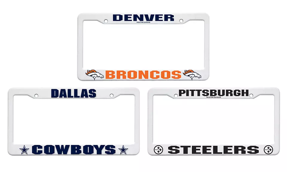 NFL License Plate Frame - Primary Image