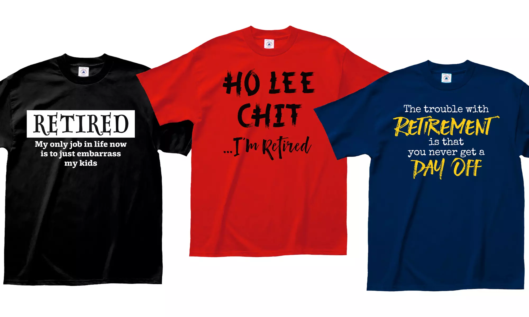 Men's Retirement Tees - Primary Image