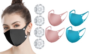  Reusable Face Mask made with Crystals from Swarovski® 