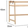 Image 11: Free-Standing Kitchen Organiser Storage Shelf