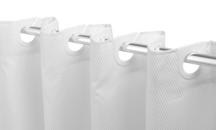 Up To 61 Off Beldray Hookless Shower Curtain Groupon