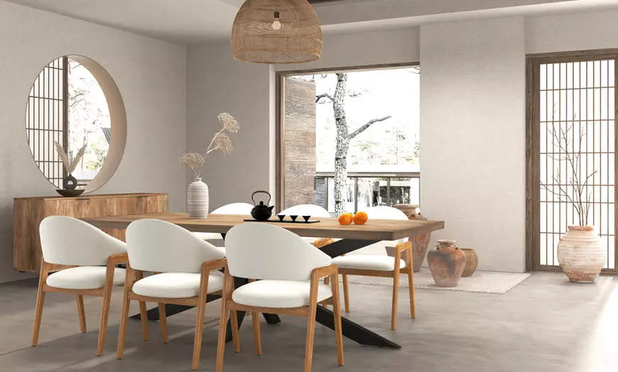 Image 2: Chaises de salon Doosense en frêne