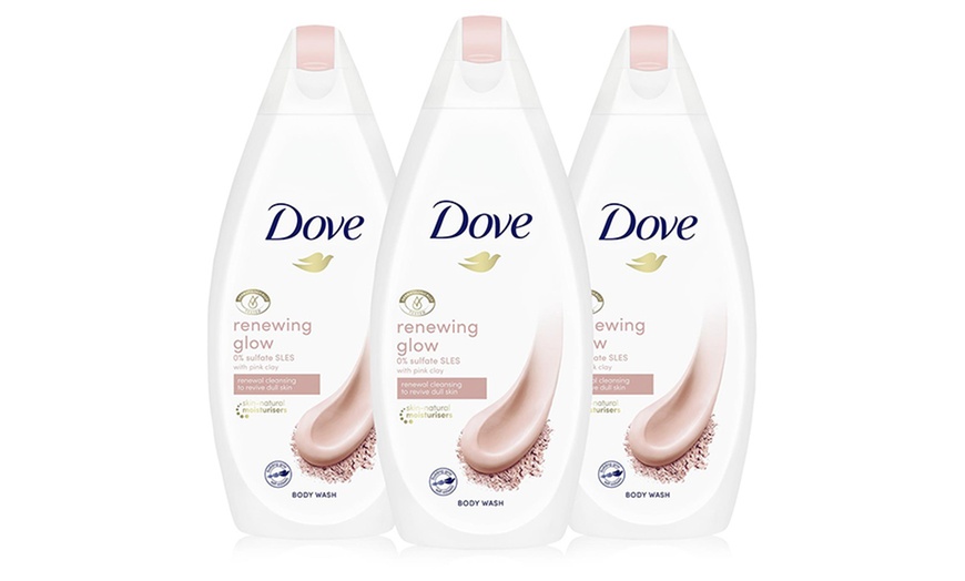 Image 12: Three or Six Packs of Dove Body Wash, 450ml