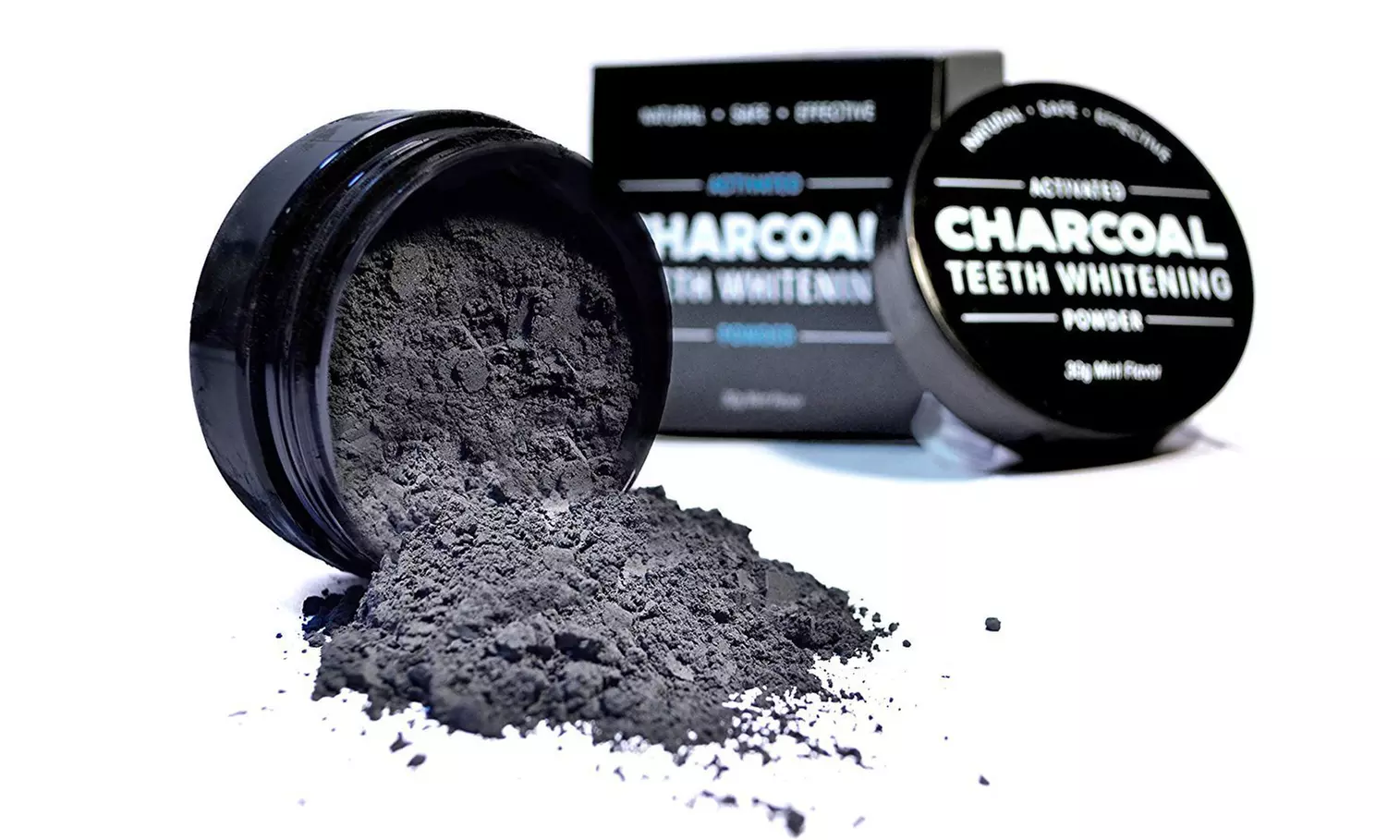 Activated Charcoal Teeth Whitening Powder (1-,2-, or 4-Pack) - Primary Image