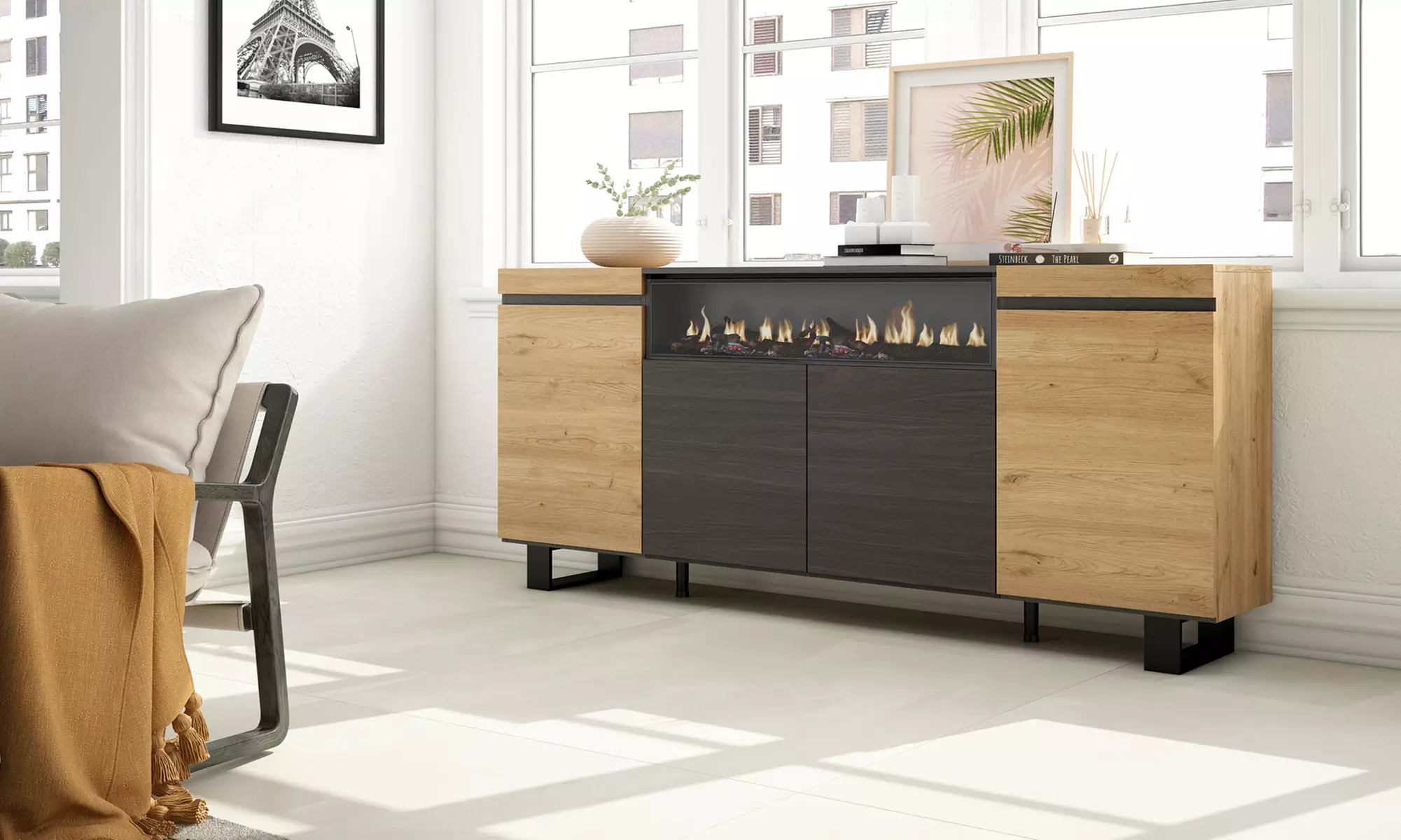 Sideboard mit großem Stauraum
