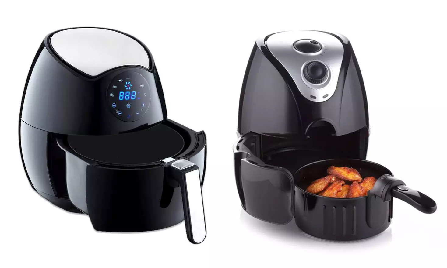 Rotary or Digital Oil-Free Electric Air Fryer - Primary Image
