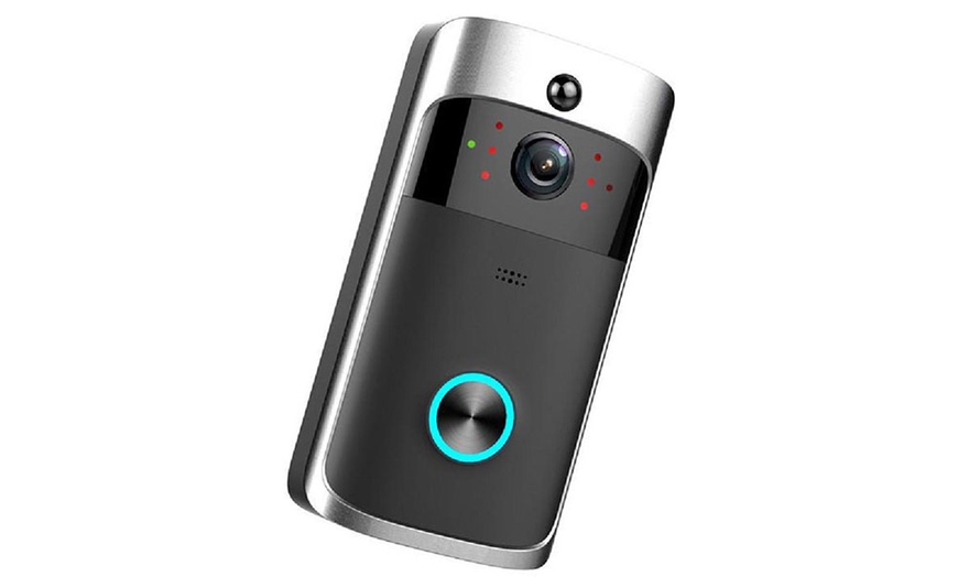 Image 4: Wi-Fi Video Smart Doorbell with Batteries and Optional Chime