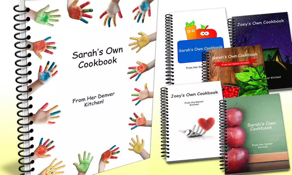 Personalized Kids' Cookbooks from Family Cookbook Project (Up to 68% Off). Four Options Available. - Primary Image