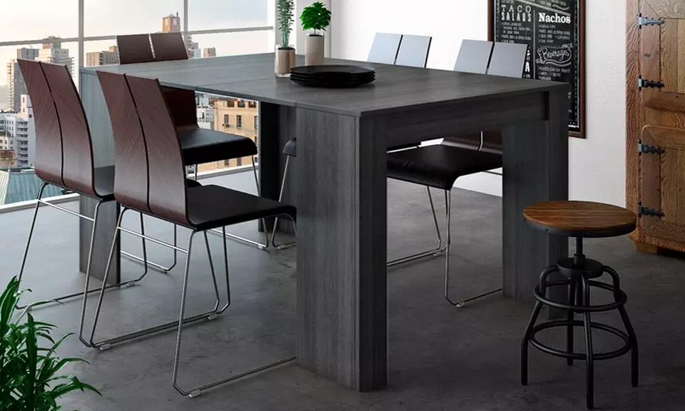 Table console extensible jusqu'à 140 cm, coloris au choix, livraison offerte - Second Medium