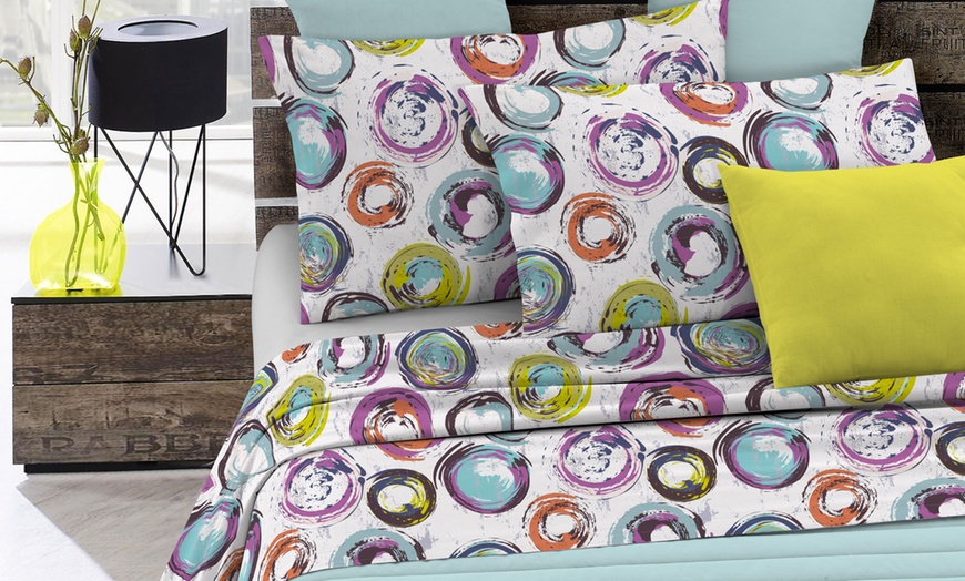 Image 2: Completo letto con lenzuola e federe Fantasy