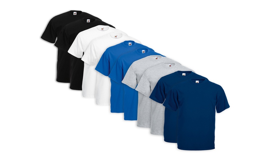 Image 3: Lot de 10 t-shirts Fruit of the Loom