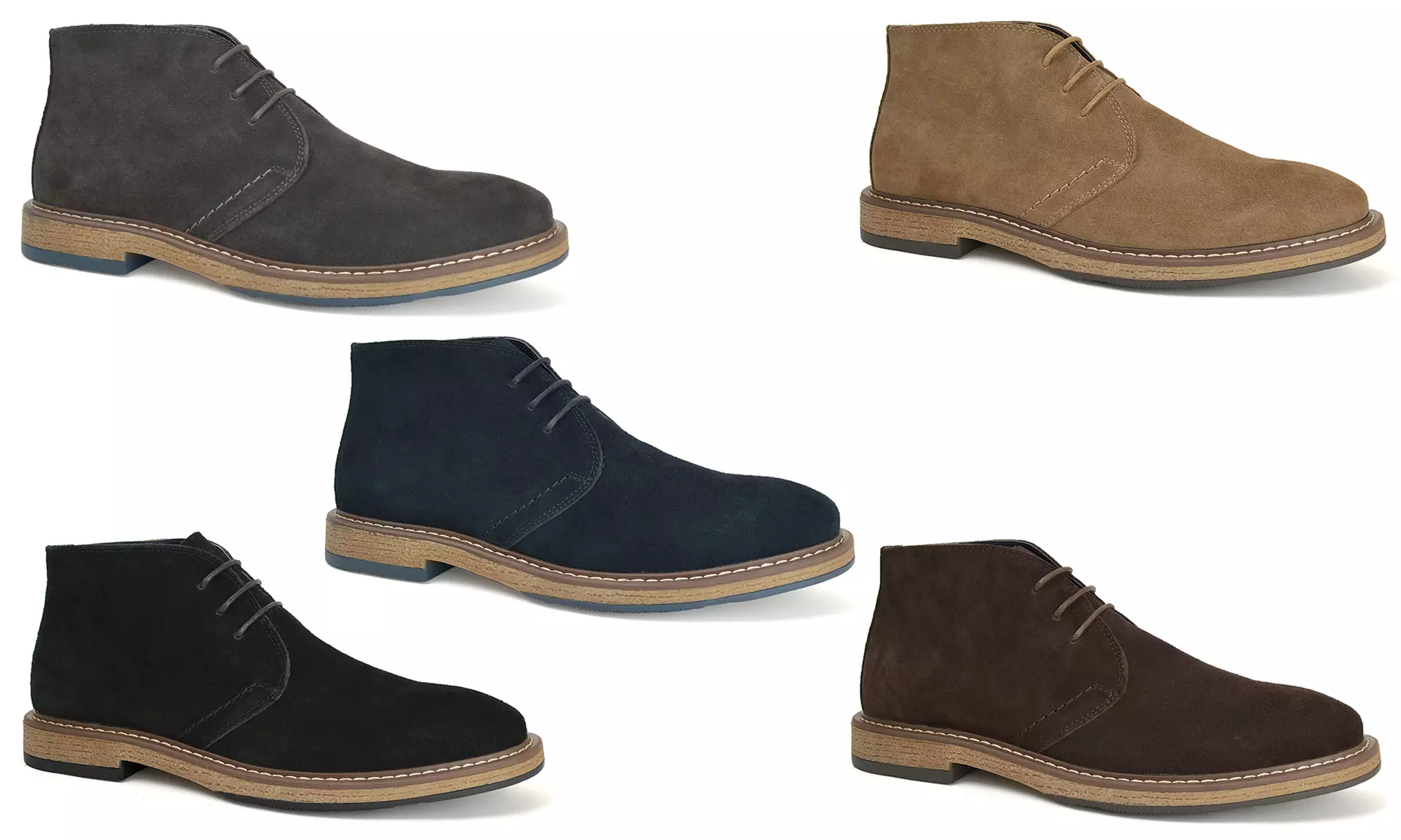 Joseph Abboud Men's Suede Chukka Boots (Sizes 11 & 12) - Primary Image