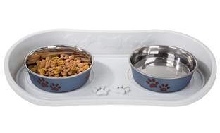 image for Petmaker Non-Skid Pet-Bowl Tray