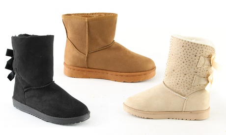 Bootes fourrées chaudes et imperméables