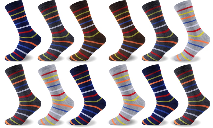 Image 8: Men's Funky Socks 12-Pack