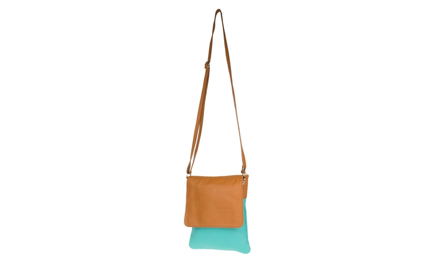 Image 32: Laura Leather Shoulder Bag