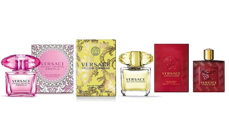 Eau de Toilette o Eau de Parfum Versace per lui e per lei, disponibili in varie fragranze