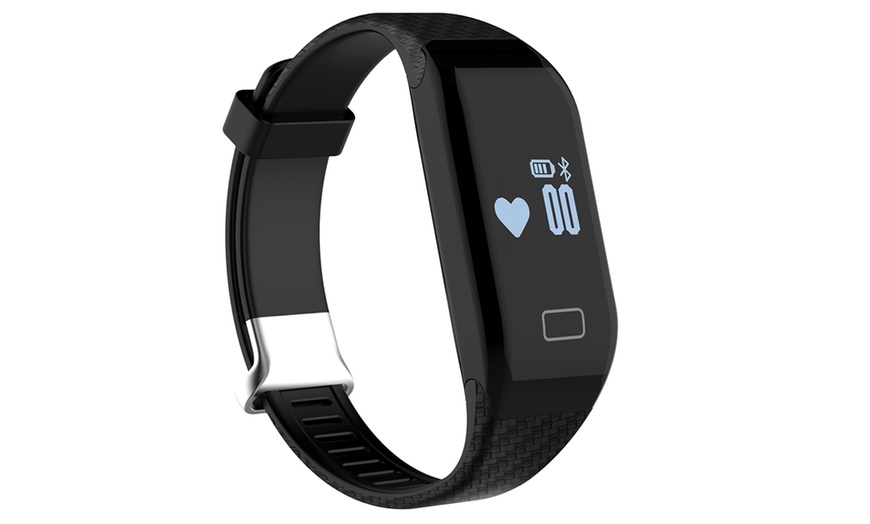 Image 4: Pulsera deportiva bluetooth con frecuencia cardíaca