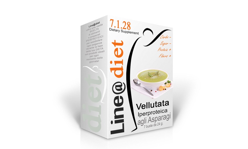 Image 2: Line@diet Keto Cremesuppen und Omeletts (bis zu 99,07€/1kg)