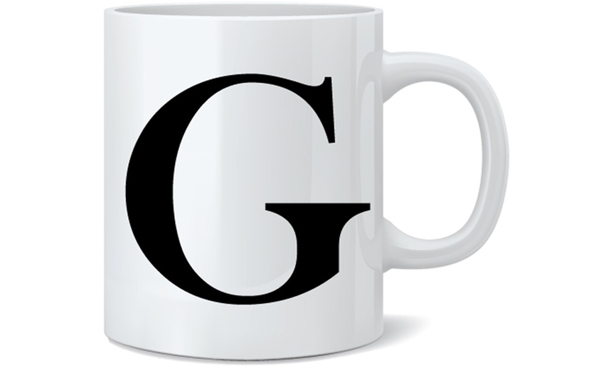 Image 9: Alphabet Letter Mug