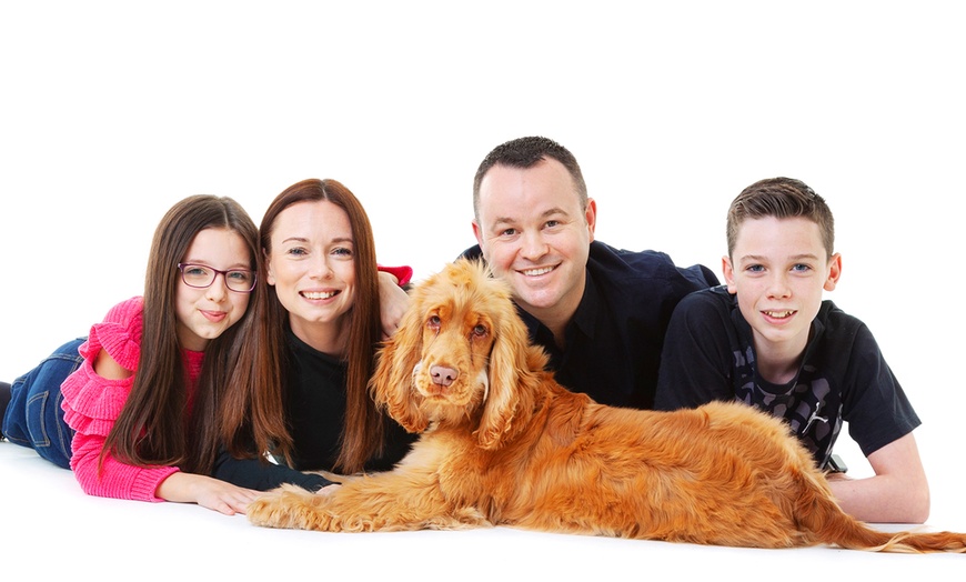 Image 1: Family and Pet Photoshoot