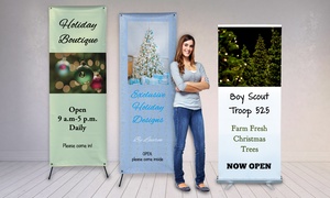 Roll-Up or Stand-Up Banner