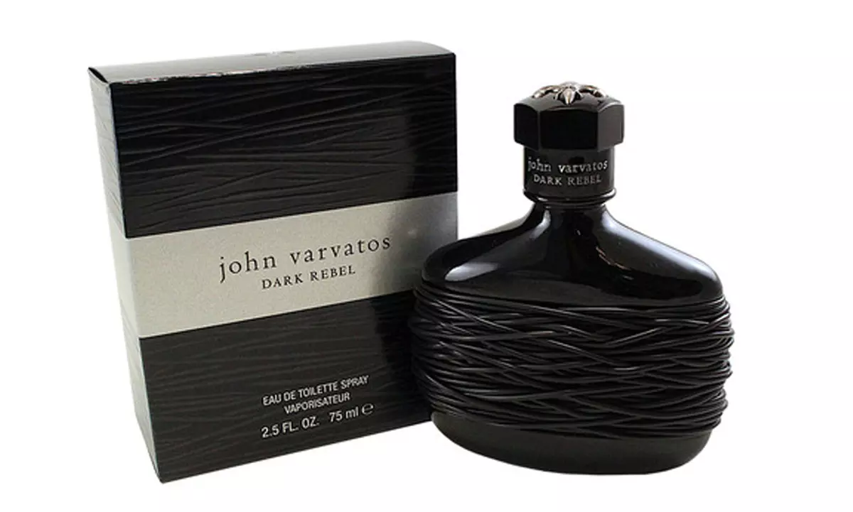 John Varvatos Dark Rebel or Dark Rebel Rider Eau de Toilette Fragrance Spray for Men - Second Medium