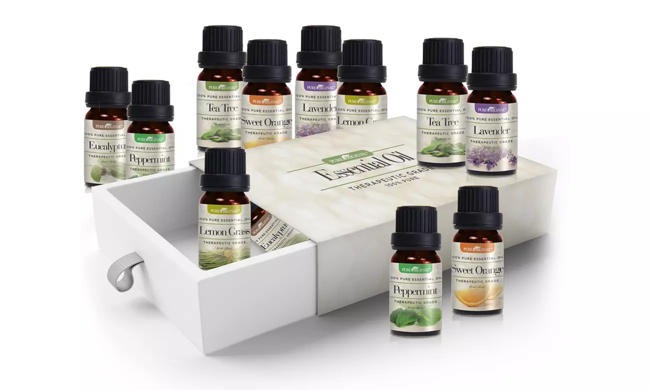 Pure Original Therapeutic Essential Oils (12-Pack) - Primary Image