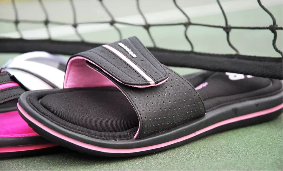 $17.99 for Women’s New Balance Memory Foam Sandals (Up to $31.95 List Price). Multiple Colors. Free Shipping & Returns. - Second Medium